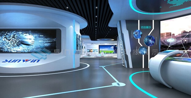 賽為智能展廳設計效果圖